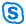 Un icono que muestra el logotipo de Skype Empresarial.