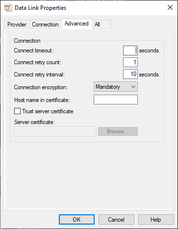 Ole db driver for sql server это