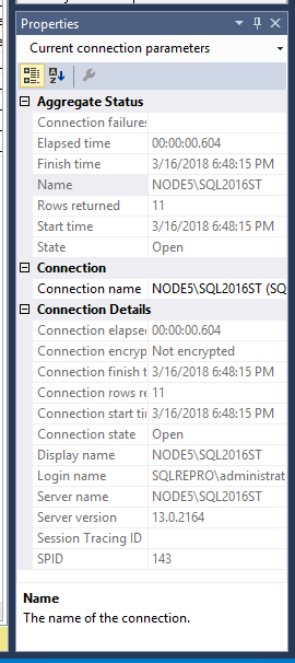 Propiedades de configuración