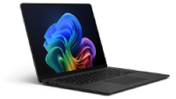 Captura de pantalla de Surface Laptop 7th Edition con procesadores Intel.