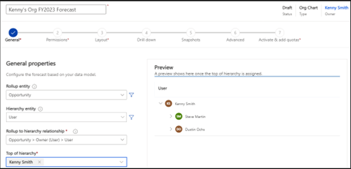 Captura de pantalla de las propiedades generales