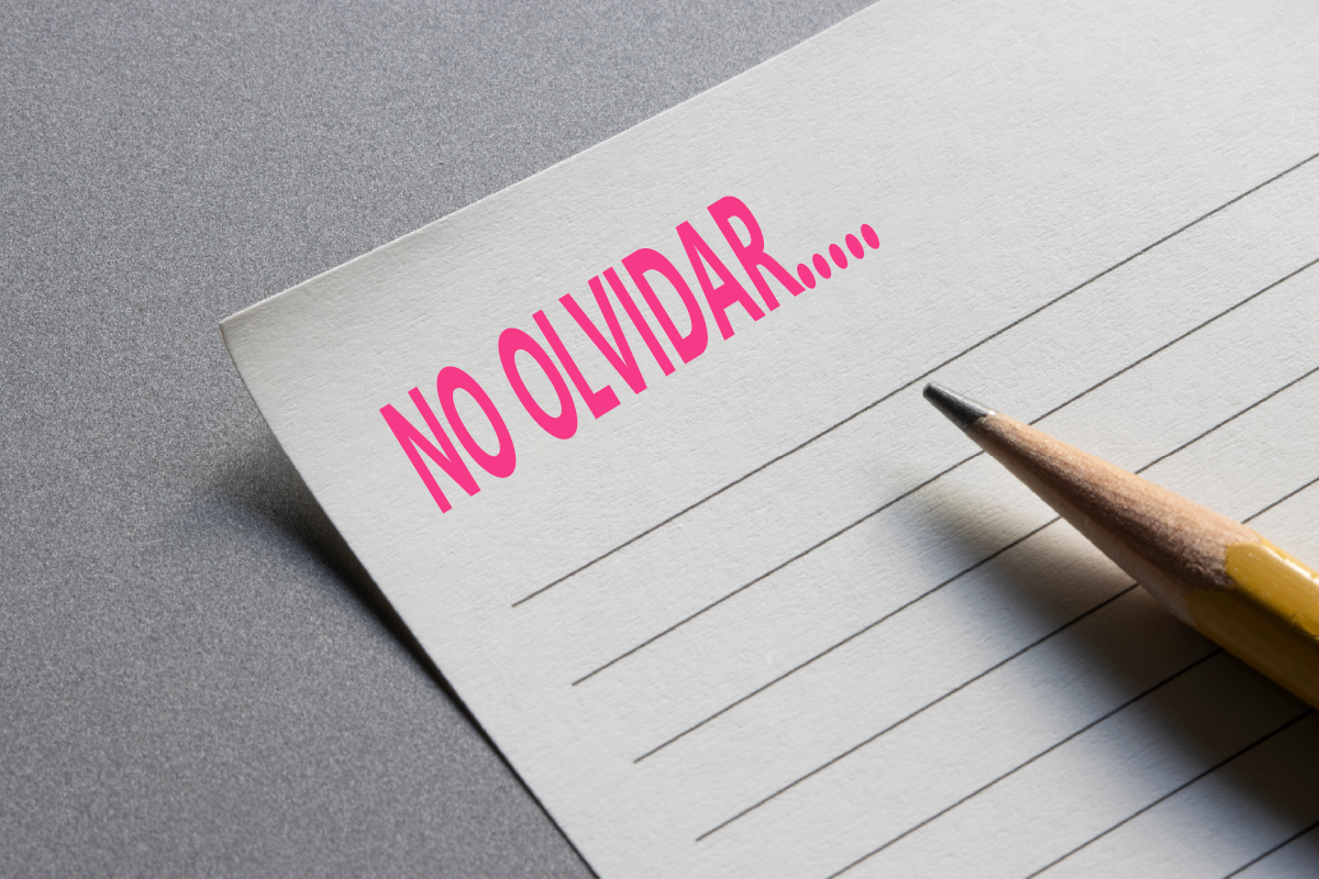 Ilustración de una lista con 