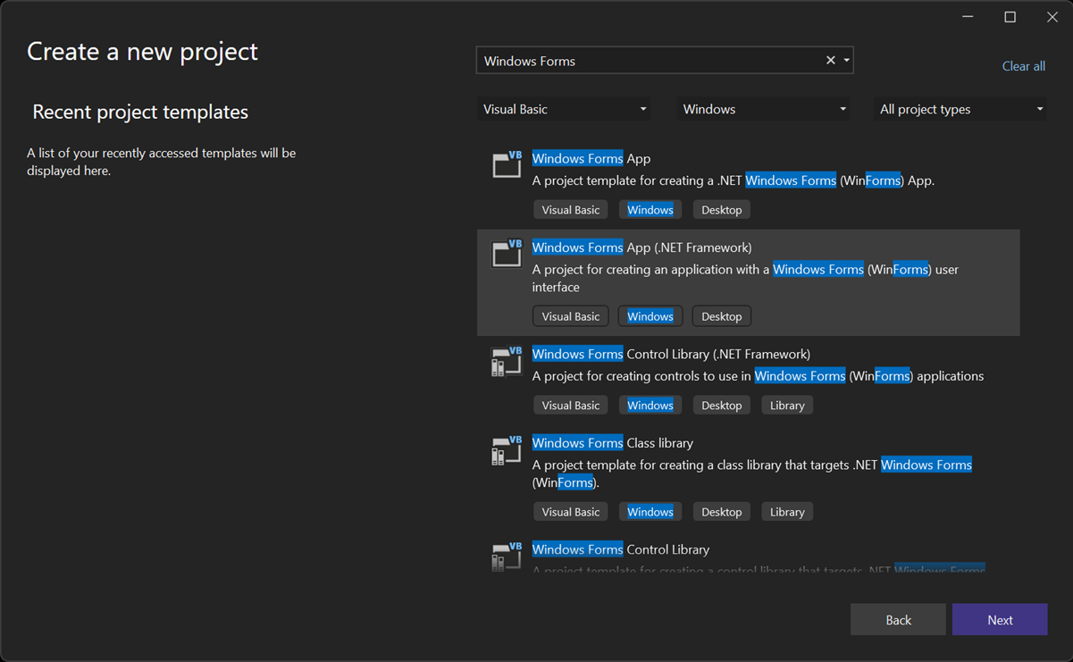 Tutorial: Creación De Una Aplicación De Windows Forms Con Visual Basic ...