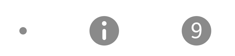 Estilos de InfoBadge informativo