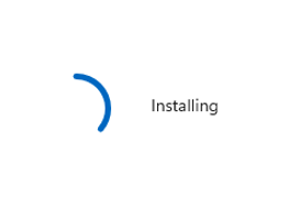 Ejemplo de ProgressRing determinado