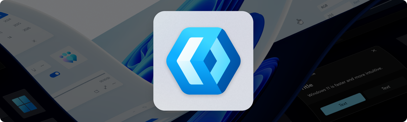 Logotipo de WinUI.