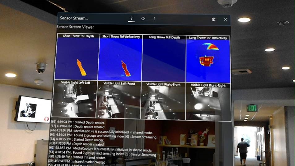 Captura de pantalla de la aplicación del modo de investigación