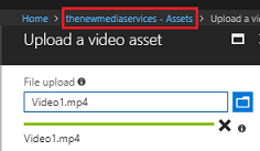 Captura de pantalla de la barra de progreso de carga de un recurso de vídeo.