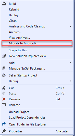 Migración a AndroidX