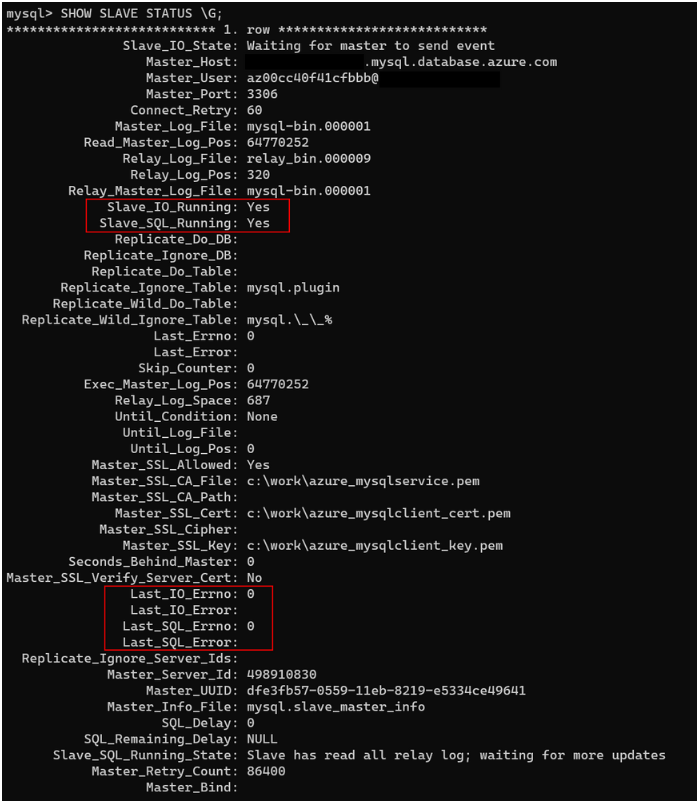 Monitoring replication latency