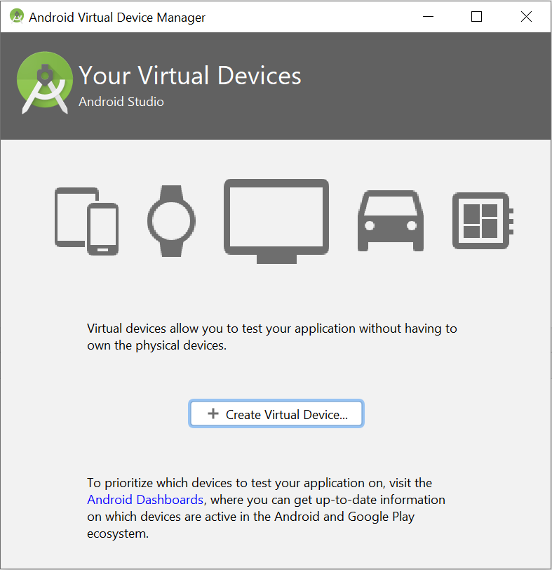 Create virtual device