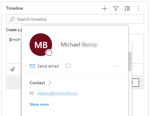 Vaata kasutajaprofiili kaarti.