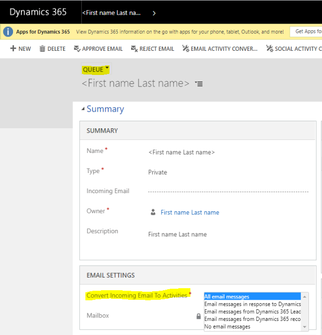 Kuvatõmmis filtrivalikutest, mis teisendavad meilid automaatselt tegevusteks.
