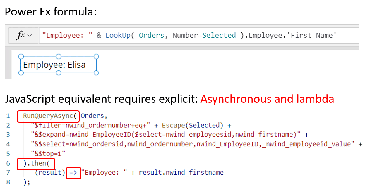 Vähese koodiga JavaScript.