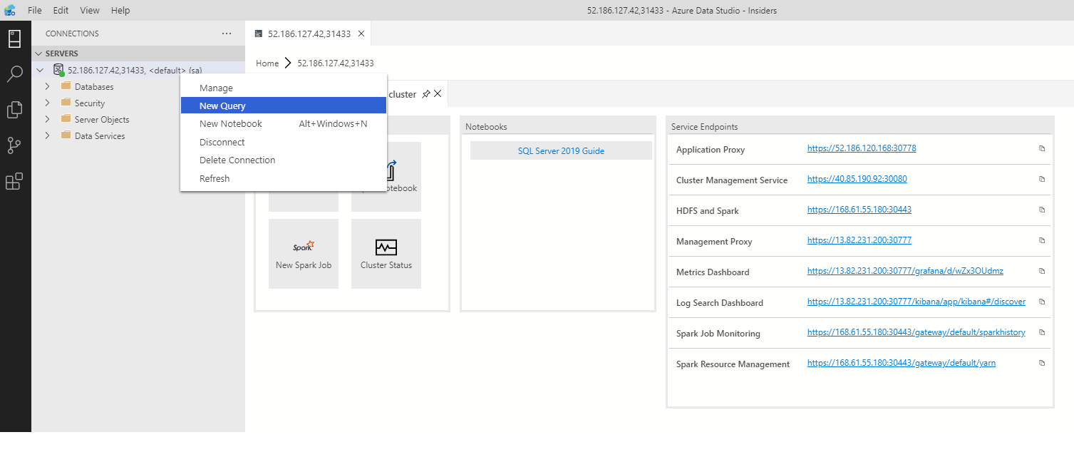 SQL Server master instance query