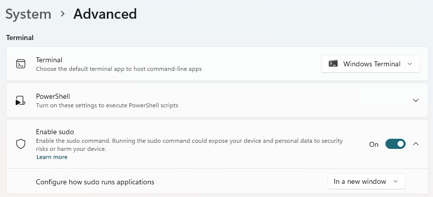 Enable Sudo