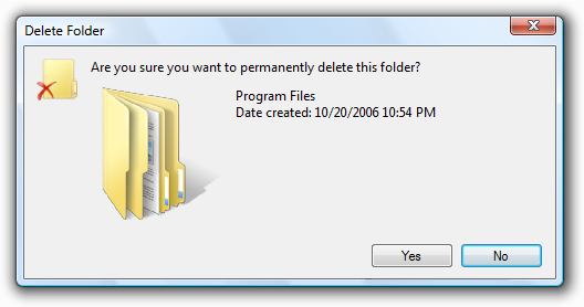 de confirmación de eliminación permanente 