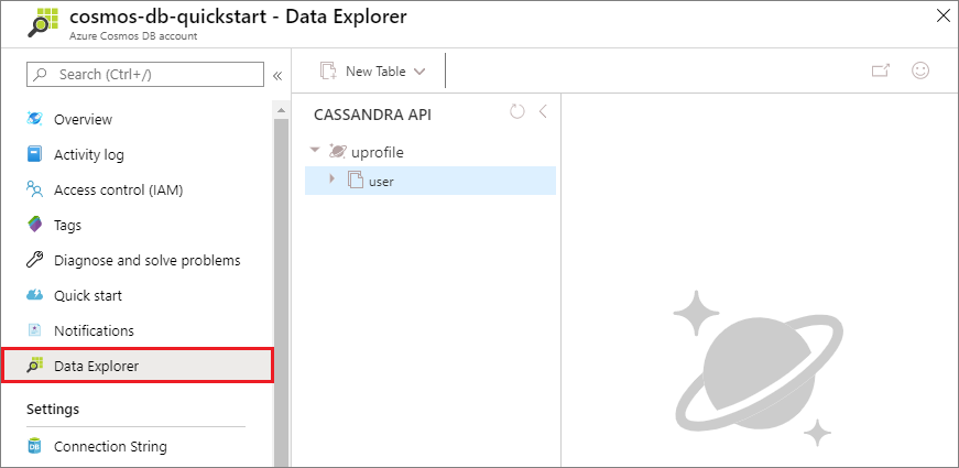 Visualizar los datos en el Explorador de datos