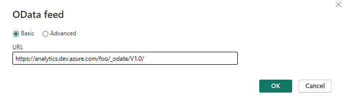 Select OData Feed