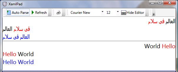 Gráfico que muestra bloques de texto con diferentes direcciones de flujo.