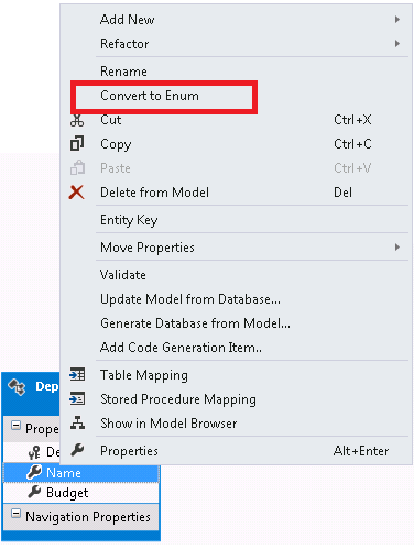 Convertir a Enum