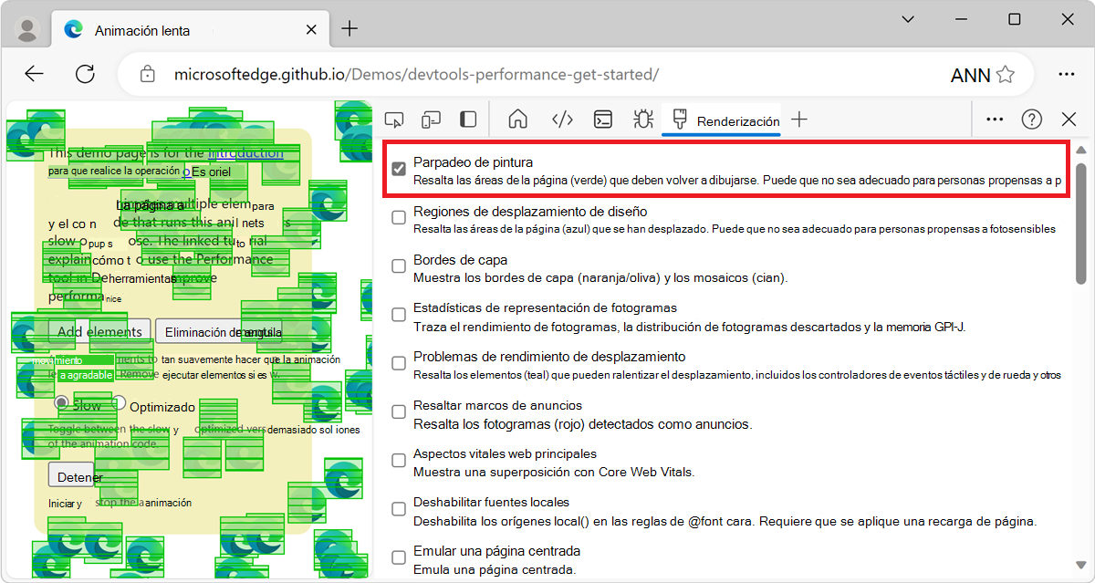Destellamiento de pintura