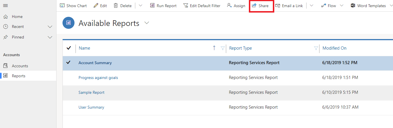 Txosten bat partekatu.