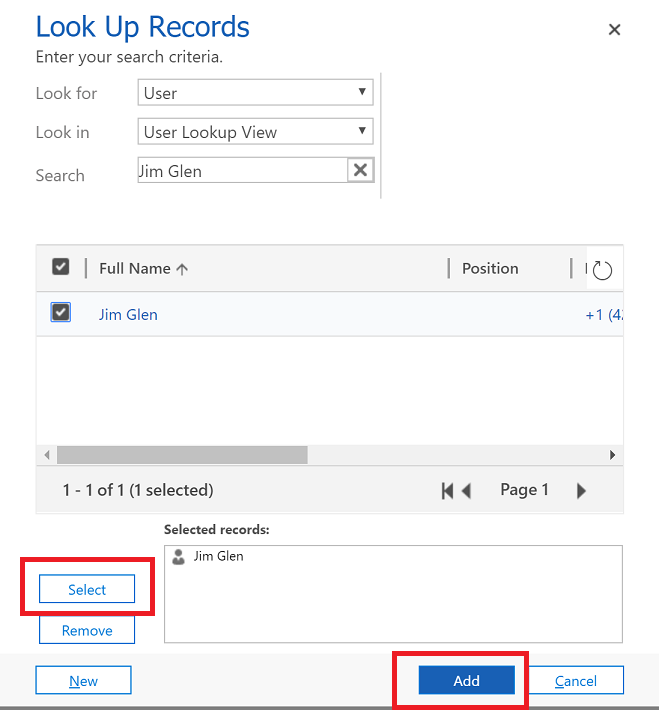 Gehitu erabiltzaile bat txostena partekatzeko.