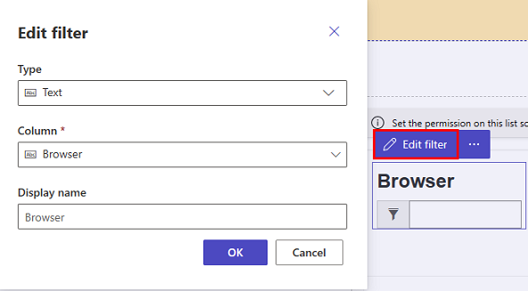 Iragazkia editatu menuaren aukerak diseinu estudioan.