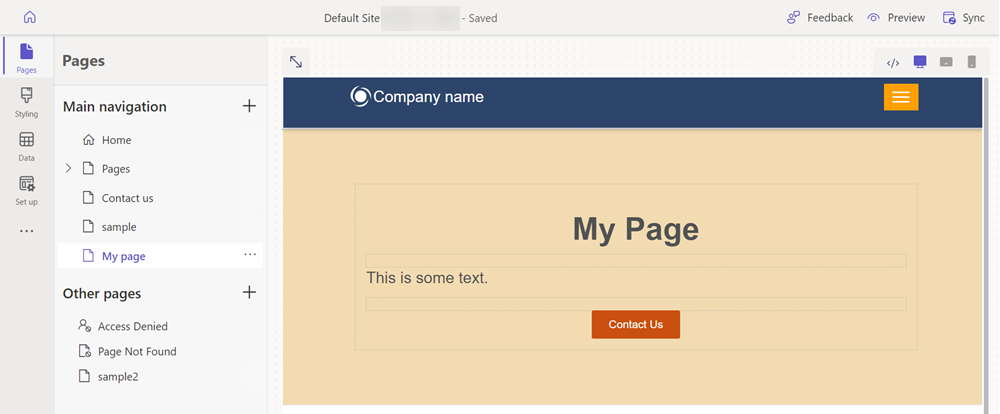 Laginaren web-orria.