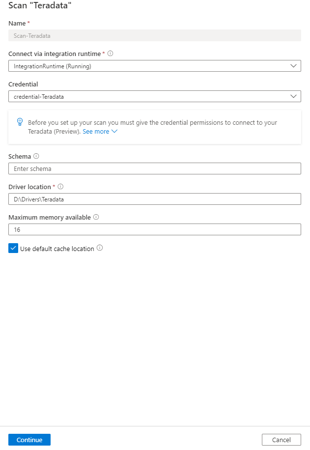 examen de configuración