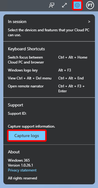 Capturar registros.