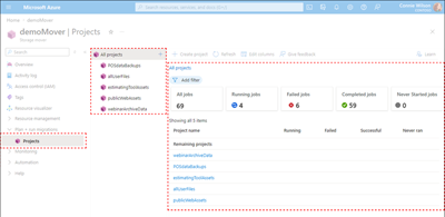 Screenshot of the 'Overview' tab within the Azure portal.