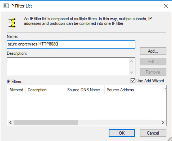 Add HTTP traffic to the IP filter 25