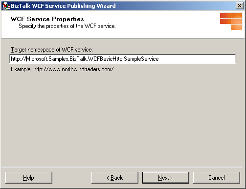07518c78-bcae-4274-bb14-aeef107ee4c6 WCF Service Properties page