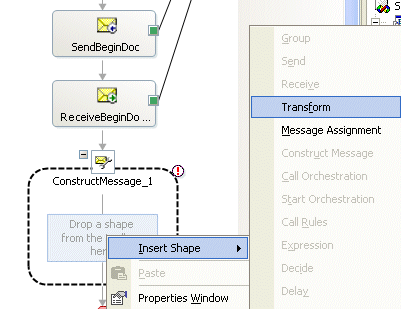 JDE_insert_shape_transform Shows where to select Transform.
