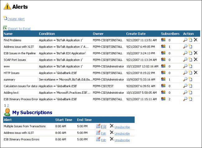 Ch8-PortalAlertsPage Portal Alerts Page