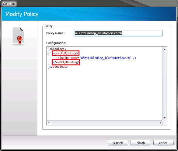 SentinetWP_ModifyPolicy_2 Updating the policy binding
