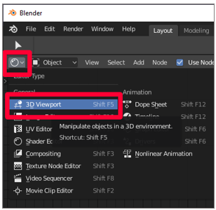 3D Viewport 3D Viewport.