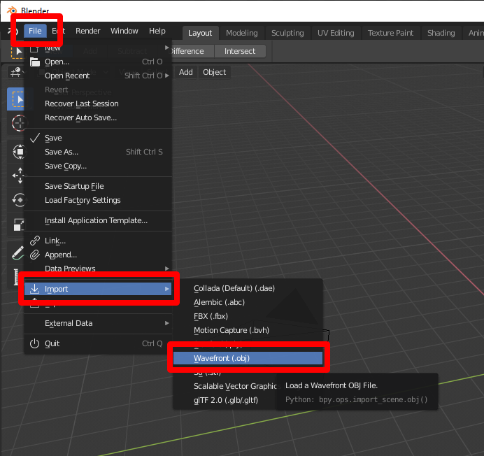 File import File import.
