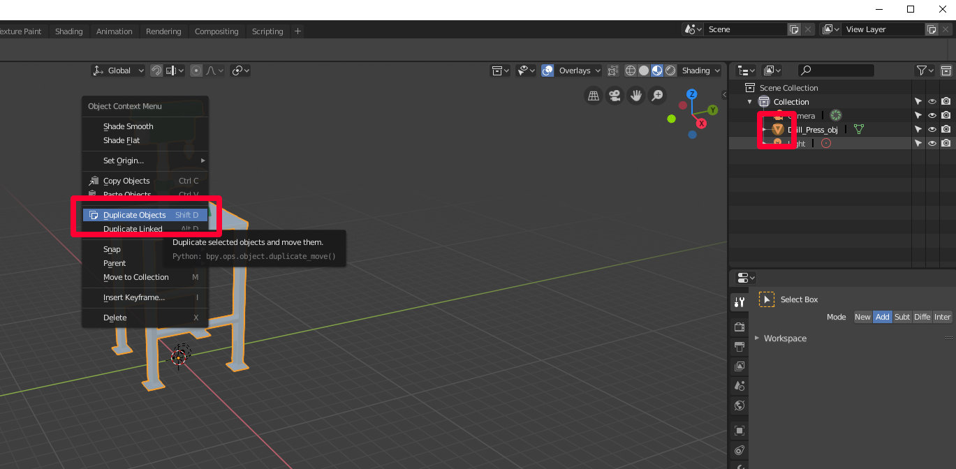 Duplicate Objects Duplicate Objects.