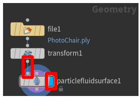 Screen shot of connected nodes Screen shot of connected nodes.
