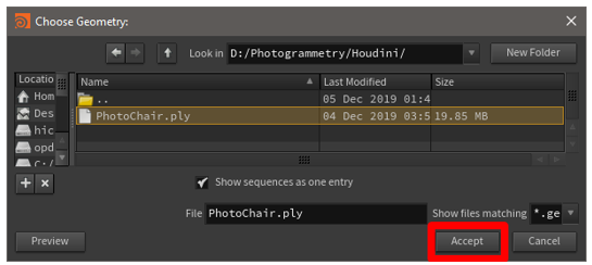 Accept button Accept button.