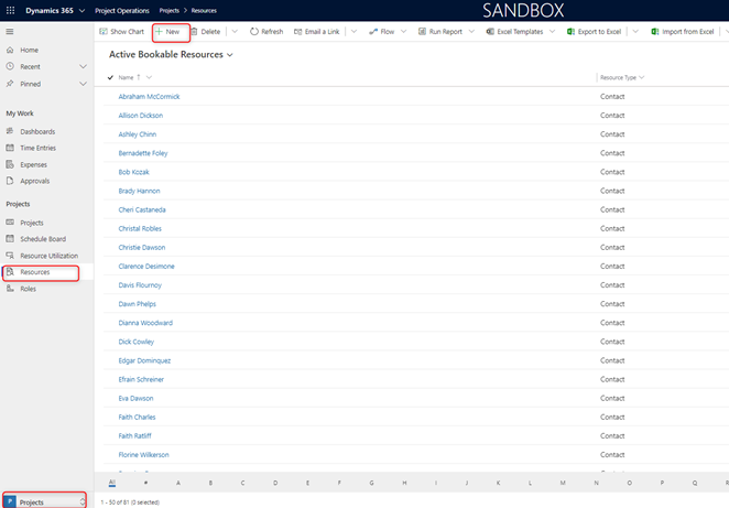 Varattavat resurssit.