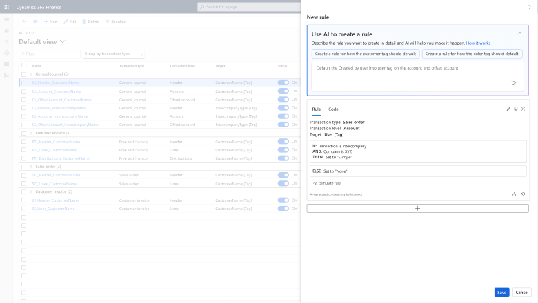 Uusi tekoälyä käyttävä sääntö