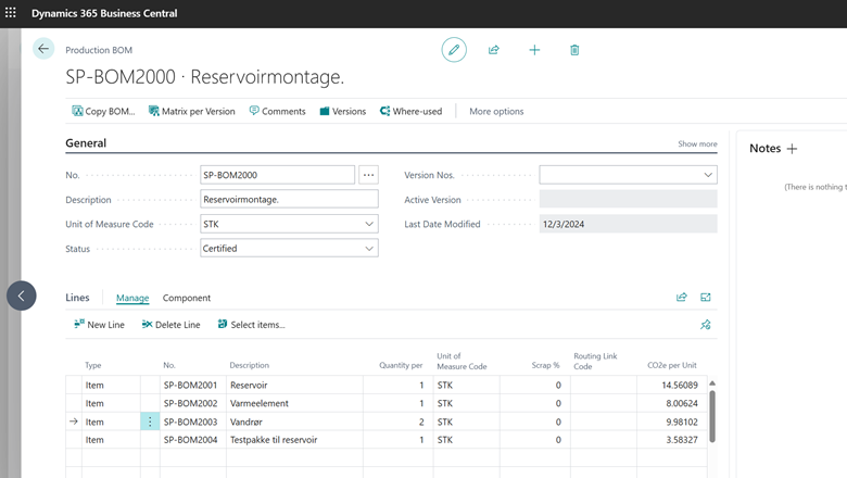 Tuotannon tuoterakenteen kestävää kehitystä koskevat tiedot