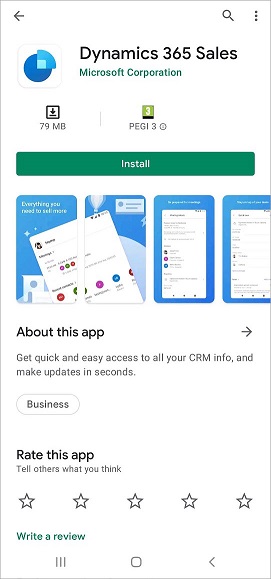 Asenna sovellus Android-laitteeseen.