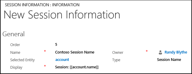 Define session tab name text and format Define session tab name text and format.