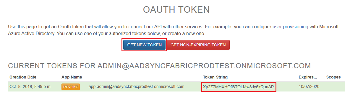 Priority Matrix Create Token