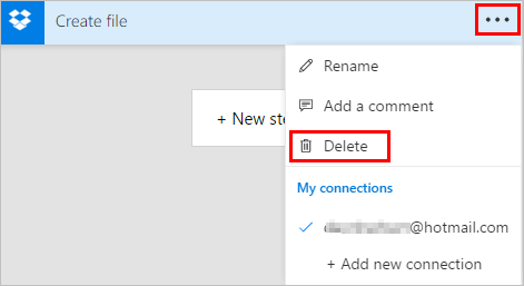 Poista toiminto Näyttökuva toiminnon poistamisesta valikosta.